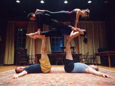 five person yoga poses