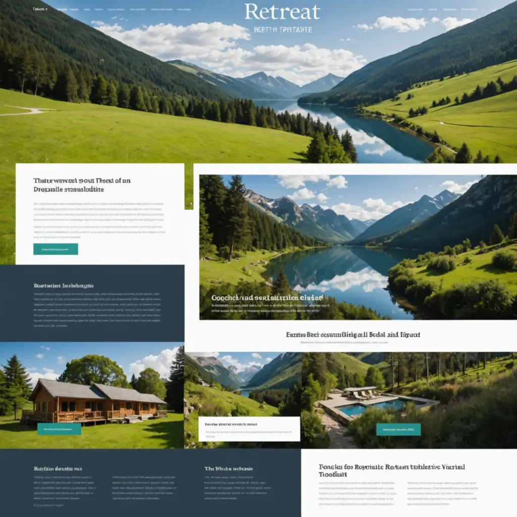 Illustration for Retreat Websites